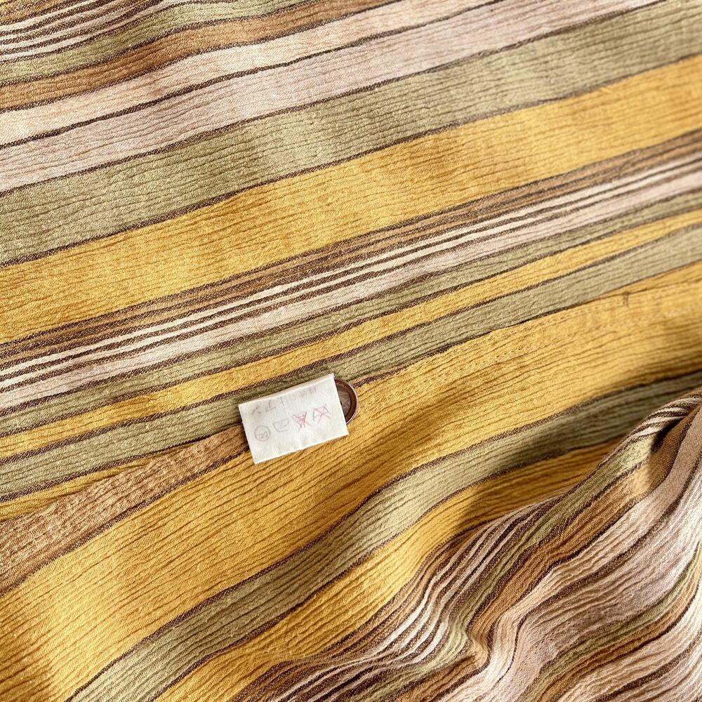 Vintage 1960's Tokyo Women Gold Stripe French Inspired Blazer 7 Small - Picture 8 of 13
